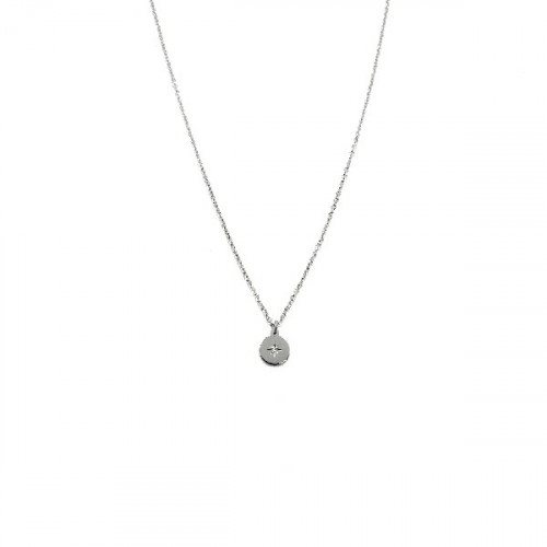 EKAN WHITE GOLD AND DIAMOND NECKLACE - 096363