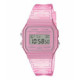 CASIO VINTAGE ROSA TRANSPARENTE - F-91WS-4EF