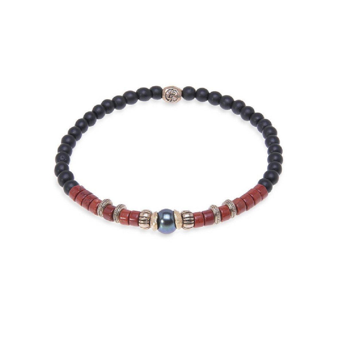 TAHITI PEARL PLATADEPALO BRACELET - BB042X T/M