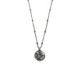 CHALCEDONY TOP SILVER NECKLACE - CO6475PCADC