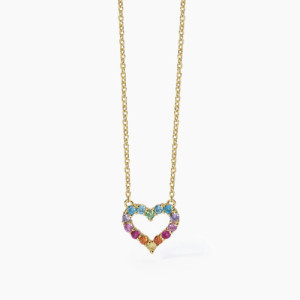 HEART COLORS MABINA NECKLACE - 553682