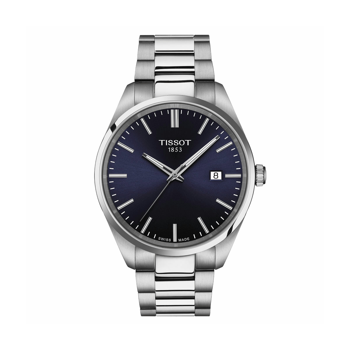 TISSOT PR 100 QUARTZ GENT BLUE WATCH - T1504101104100