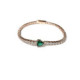 PULSERA MABINA RIVIERE CORAZÓN VERDE - 533440-S