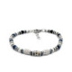 BLUE MAN TOP SILVER BRACELET - PU7410AC