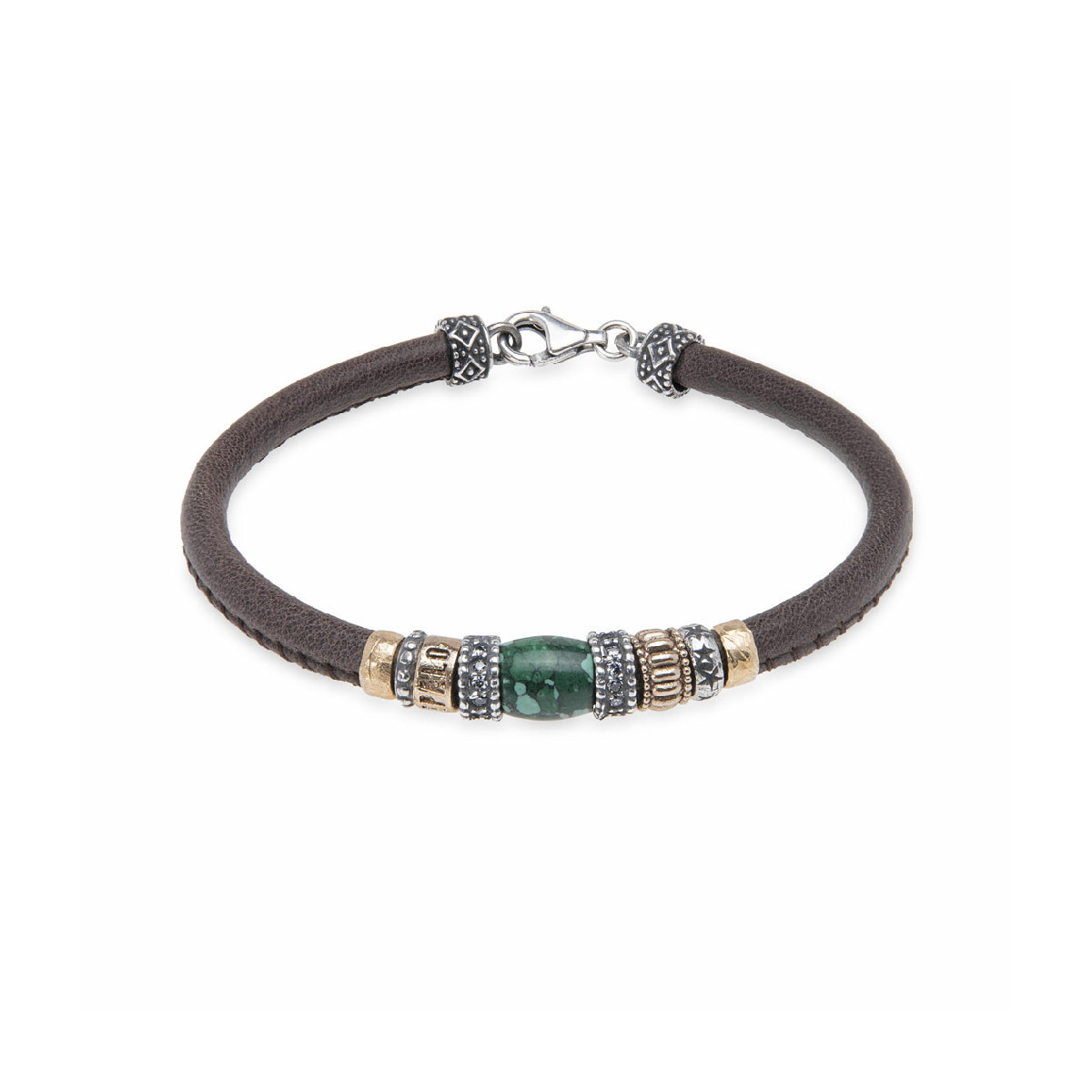 GREEN PLATADEPALO BRACELET - WB402X T/19