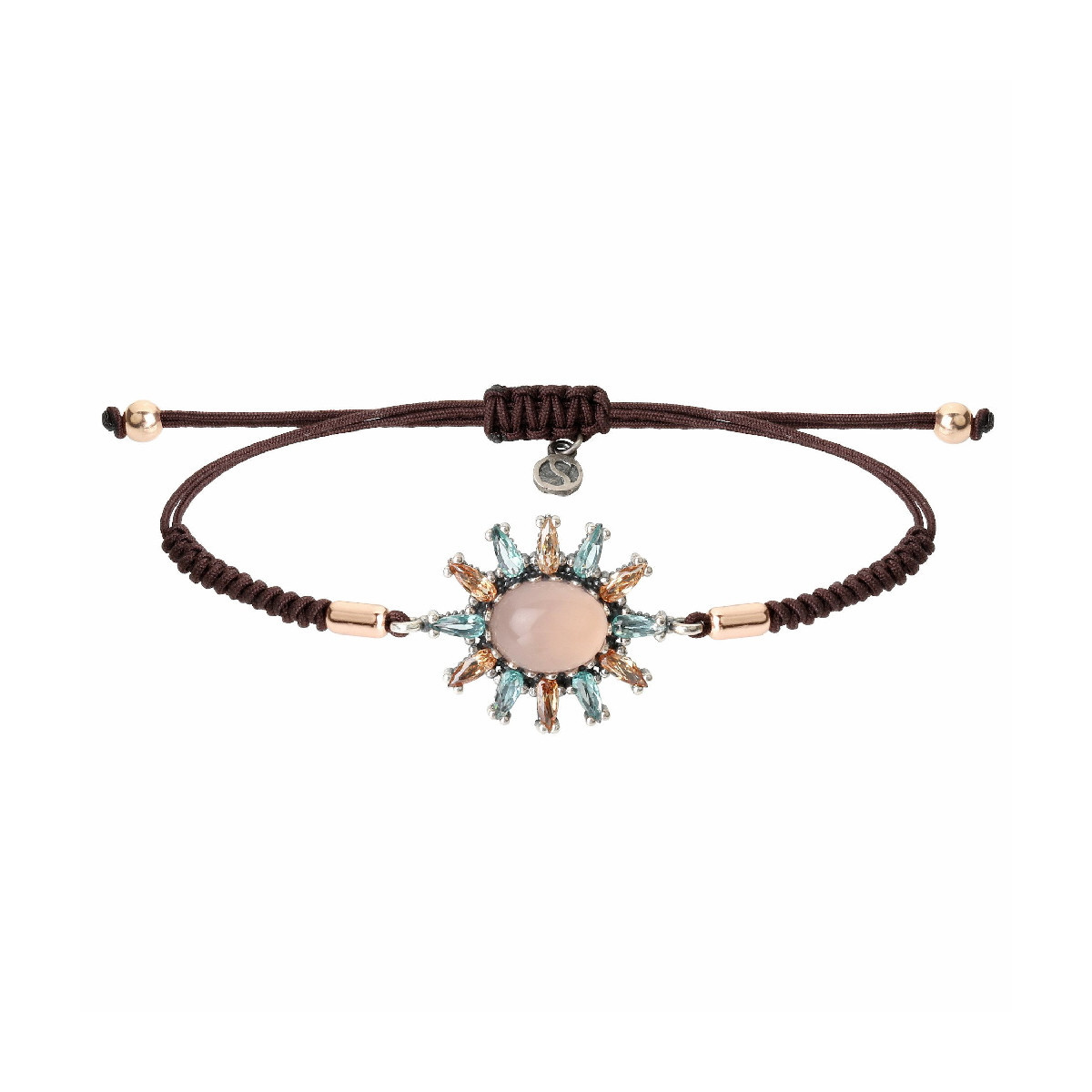 PULSERA SUNFIELD CUARZO ROSA - PU064761/15