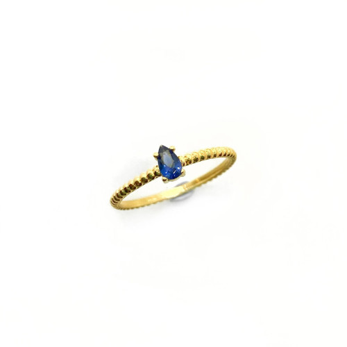 BLUE MARIN TOP SILVER RING - AN7373PXB