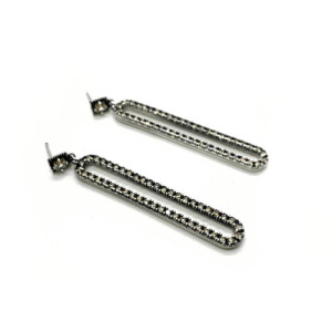 PENDIENTES TOP SILVER CAVA - PE7330P