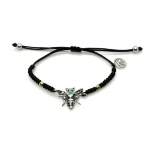 PULSERA TOP SILVER ABEJA - PU7308PMA