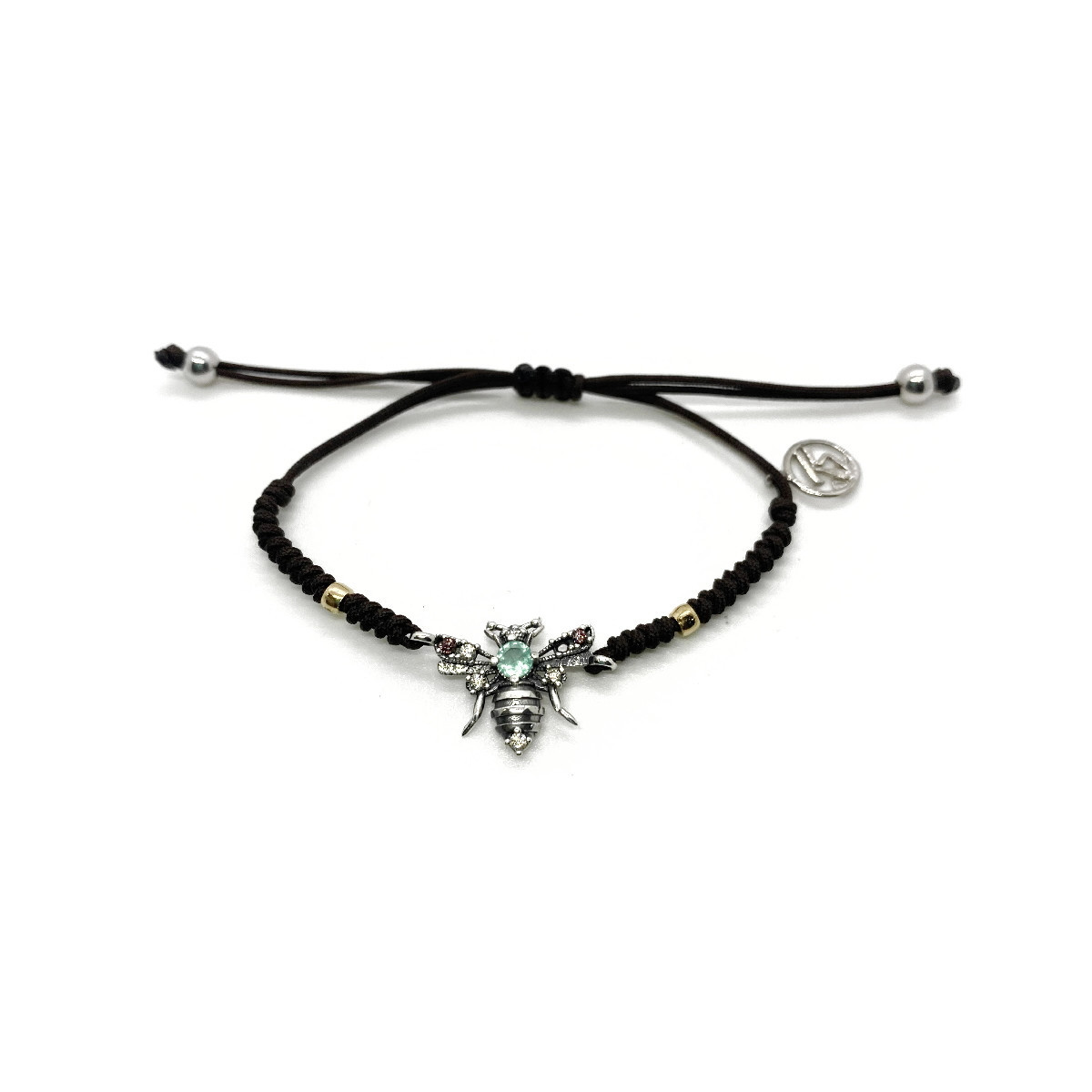 PULSERA TOP SILVER ABEJA - PU7308PMA