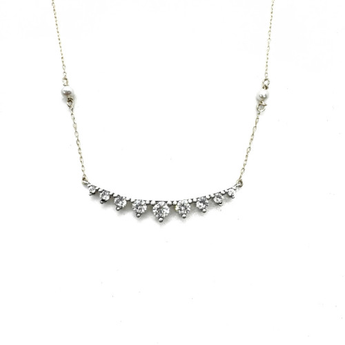 GOLD PEARLS XAVIER DEL CERRO NECKLACE - 10899B