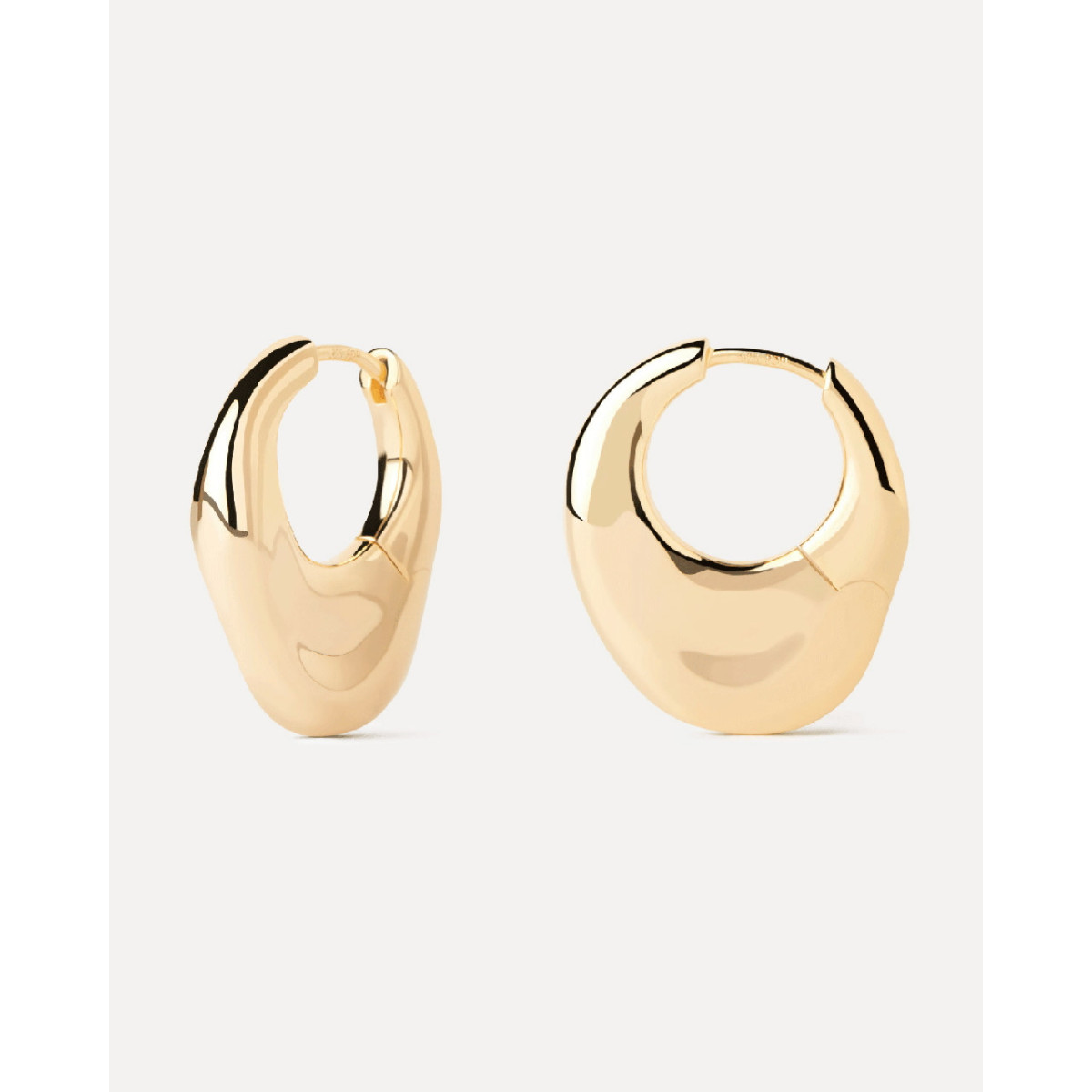 PDPAOLA HOOPS EARRINGS - AR01-C29-U