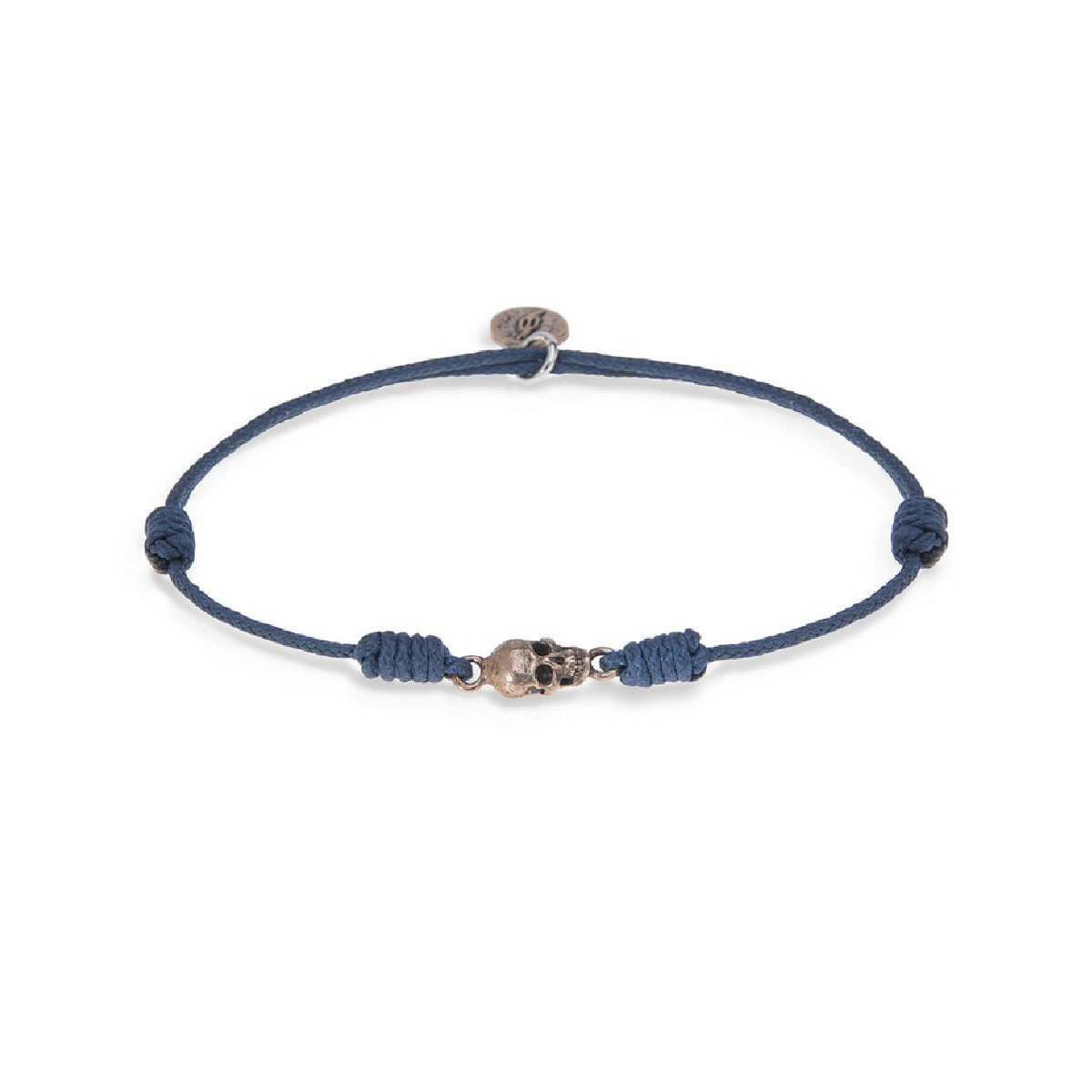 BLUE SKULL PLATADEPALO BRACELET - SB003A T/U