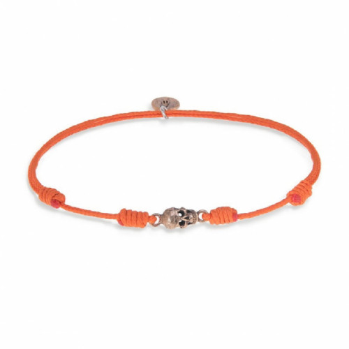 ORANGE SKULL PLATADEPALO BRACELET - SB003O T/U