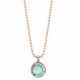 BLUE OPAL SUNFIELD NECKLACE - CL064790/49