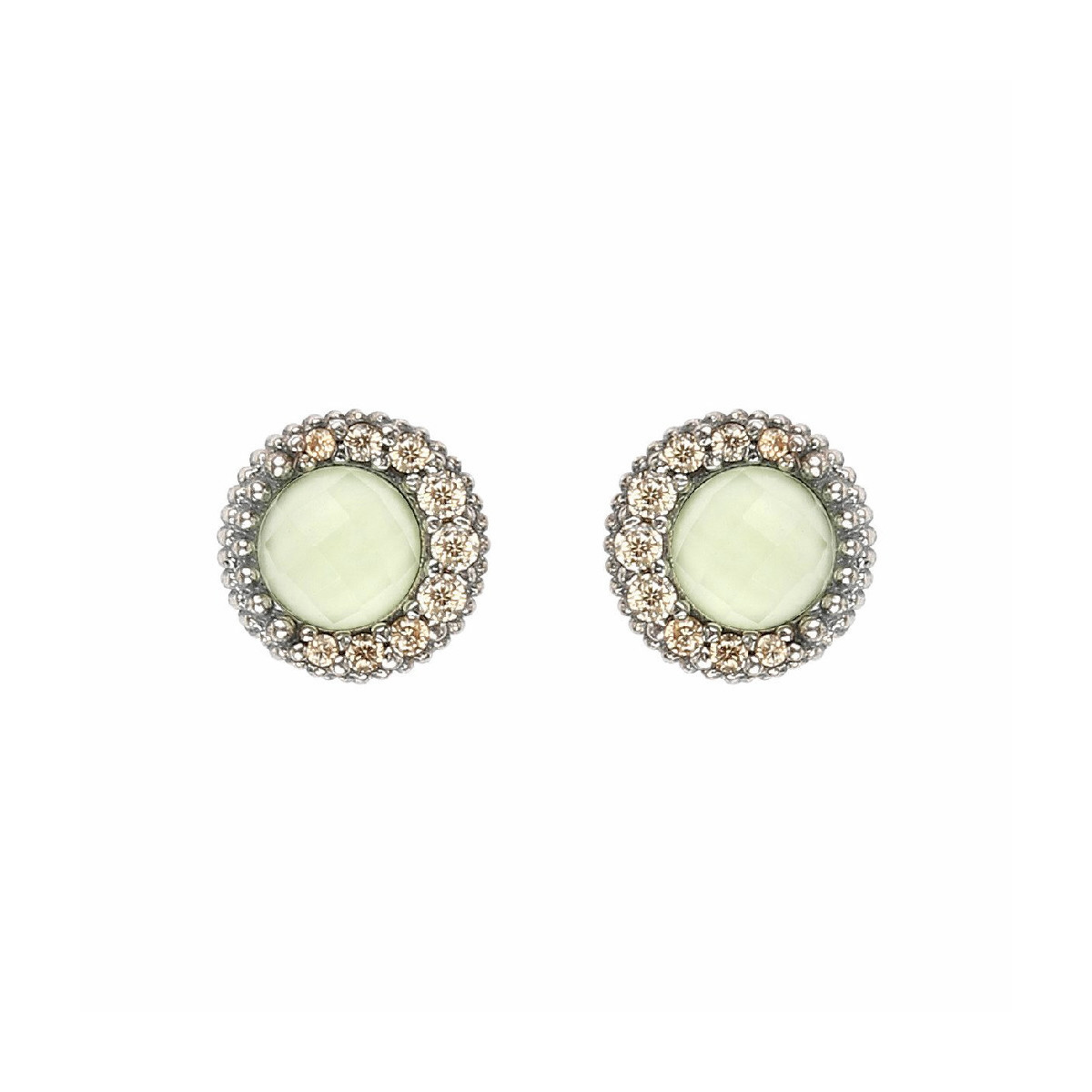 APPLE QUARTZ SUNFIELD EARRINGS - PE064790/34