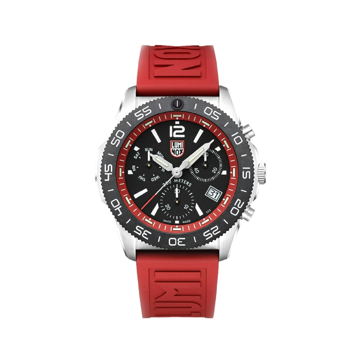 RELLOTGE LUMINOX PACIFIC DIVER CHRONOGRAPH VERMELL - 3155