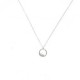 COLLARET EKAN OR BLANC 2 DIAMANTS - 102686