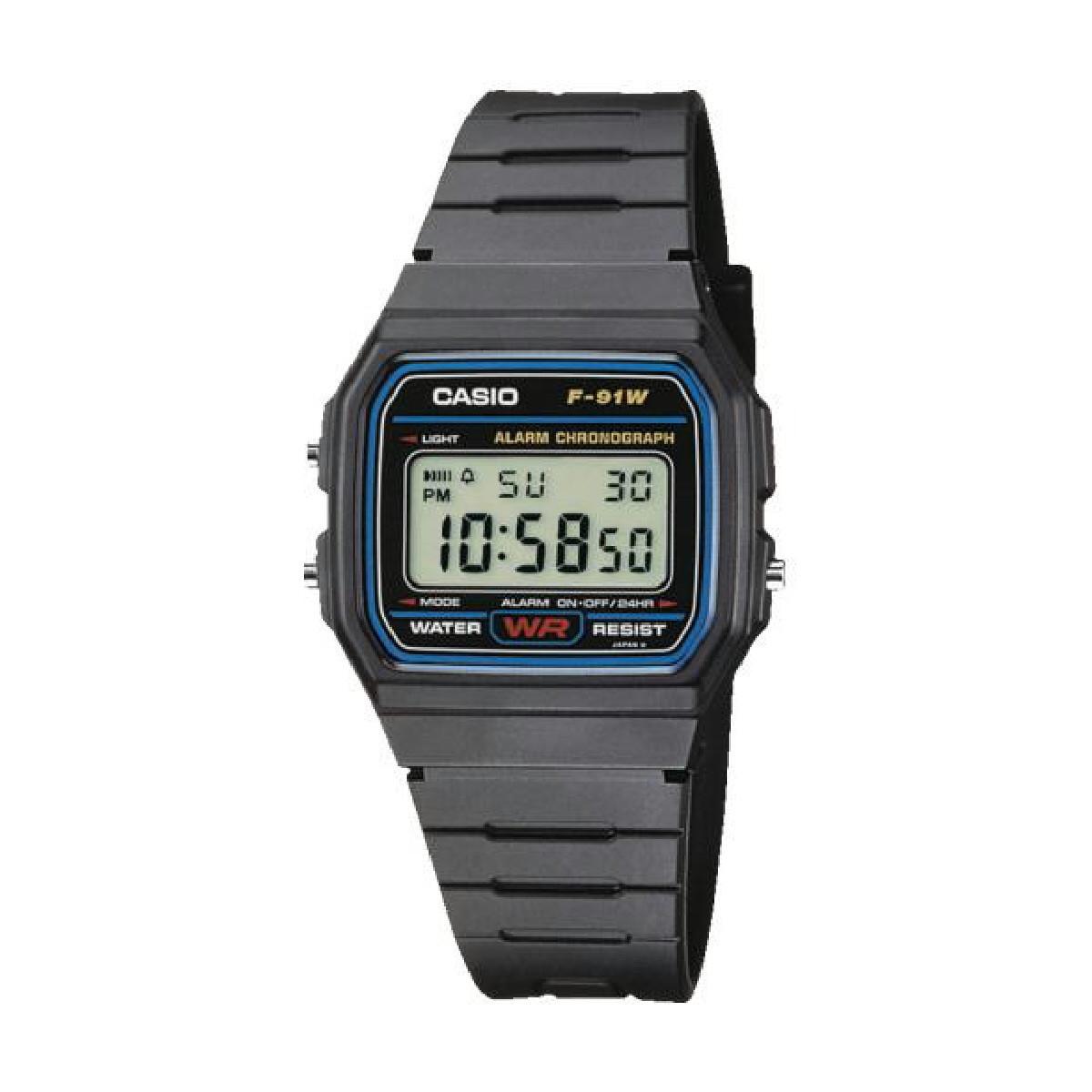 CASIO DIGITAL  - F-91W-1YEG