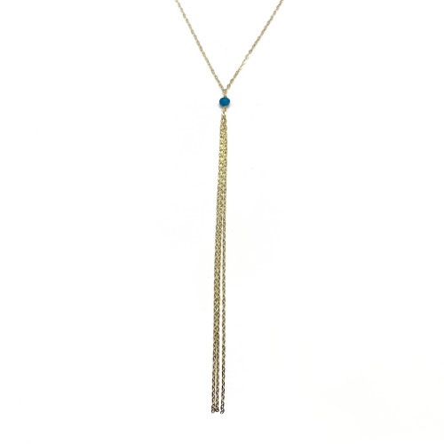 COLLAR ALISIA ESCOTE APATITE - AL4158ORO APATITE