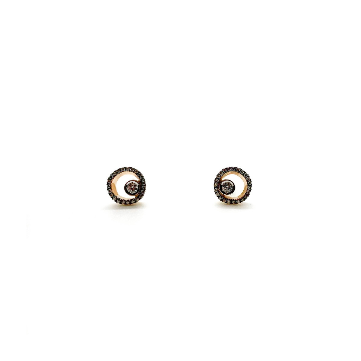 PENDIENTES ROCA BROWN - R5062B