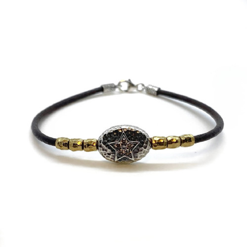 PULSERA TOP SILVER ESTRELLA - PU7610PC