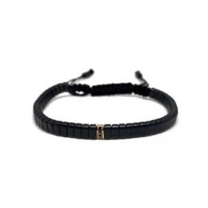 PULSERA OROTECH CERÁMICA NEGRO - B16-36SRK