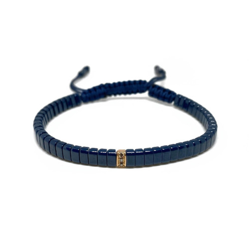 PULSERA OROTECH CERÁMICA AZUL - B16-36ZRB