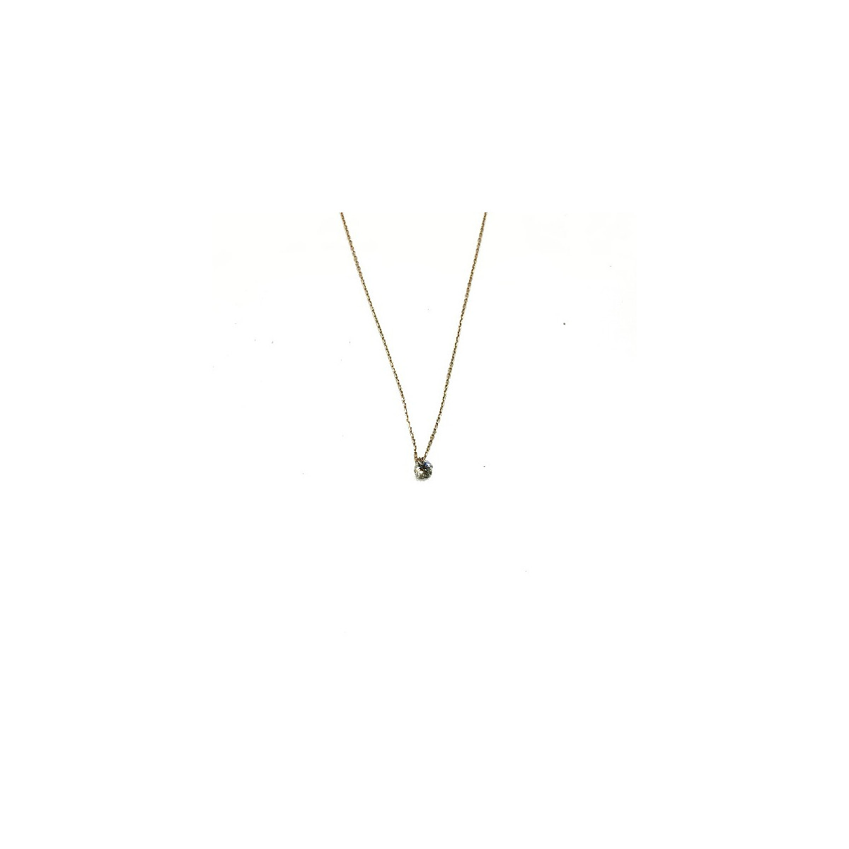 ROSE GOLD AND DIAMOND FILLAT NECKLACE - 4843BR/001