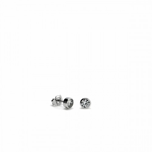 PENDIENTES LINEARGENT PLATA CIRCONITA - 9159-W-A